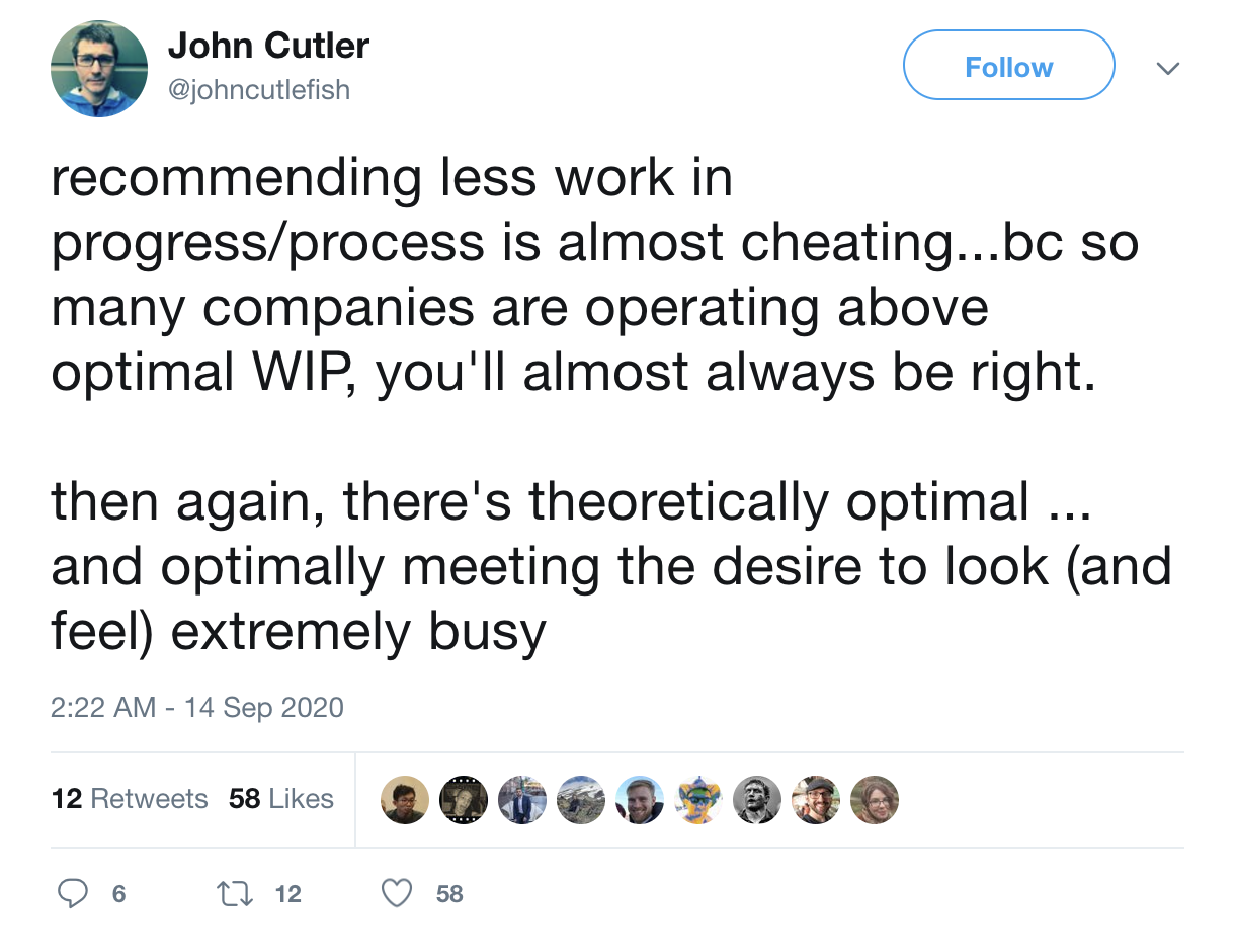 Image is of a tweet by johncutlefish click on the image to read the original tweet